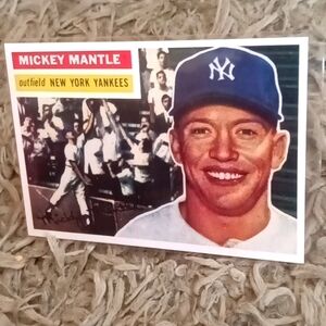 1956 Topps Mickey Mantle MLB Baseball Trading Grail Card